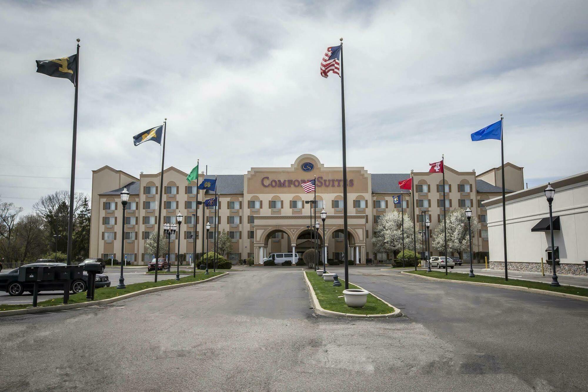 Comfort Suites University Area Notre Dame-ساوث بند المظهر الخارجي الصورة